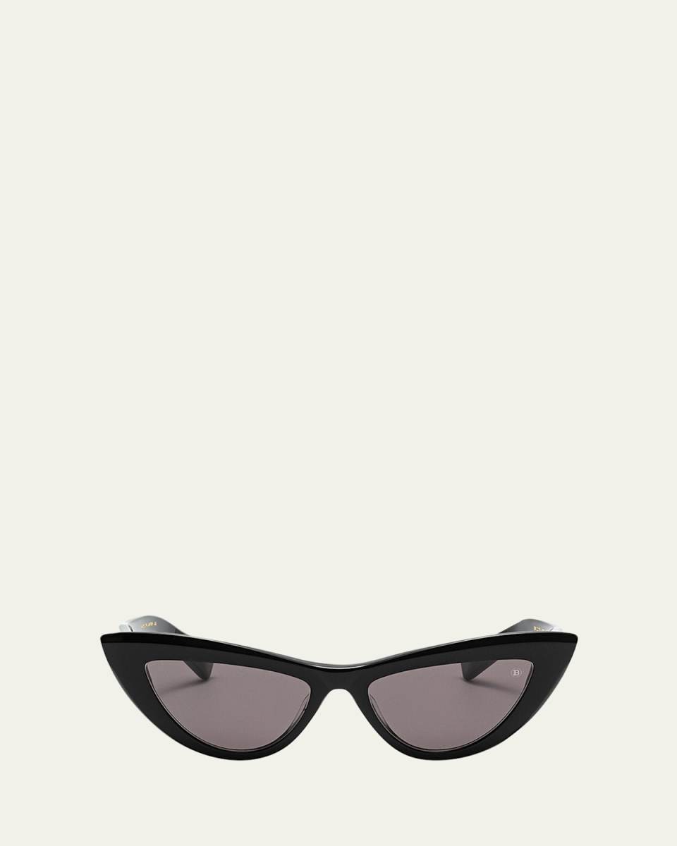 Monogram Acetate & Titanium Cat-Eye Sunglasses